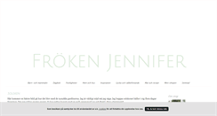 Desktop Screenshot of jennifermaria.blogg.se