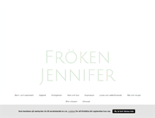Tablet Screenshot of jennifermaria.blogg.se