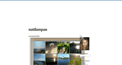 Desktop Screenshot of nattlampan.blogg.se