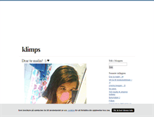 Tablet Screenshot of klimps.blogg.se