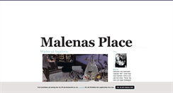 Desktop Screenshot of malenasplace.blogg.se