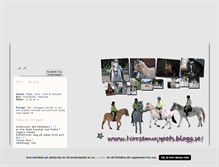 Tablet Screenshot of horsemuppets.blogg.se