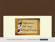 Tablet Screenshot of minaflitigafingrar.blogg.se