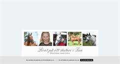 Desktop Screenshot of livetitun.blogg.se