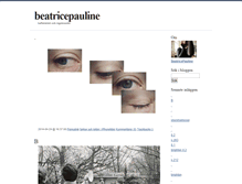 Tablet Screenshot of beatricepauline.blogg.se