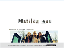 Tablet Screenshot of matildaask.blogg.se