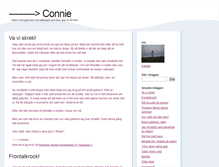 Tablet Screenshot of conniejohansson.blogg.se
