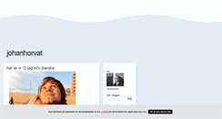 Desktop Screenshot of johanhorvat.blogg.se