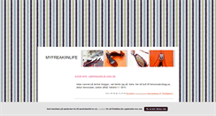 Desktop Screenshot of myfreakiinlife.blogg.se