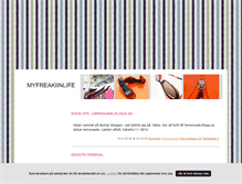 Tablet Screenshot of myfreakiinlife.blogg.se