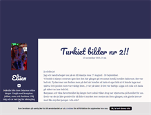 Tablet Screenshot of eliienwikstrom.blogg.se