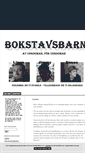 Mobile Screenshot of bokstavsbarnforening.blogg.se