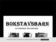 Tablet Screenshot of bokstavsbarnforening.blogg.se