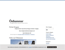 Tablet Screenshot of osthammar.blogg.se