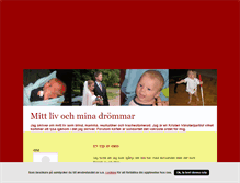 Tablet Screenshot of mittmirakel.blogg.se