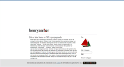Desktop Screenshot of henryascher.blogg.se