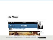 Tablet Screenshot of elinmared.blogg.se