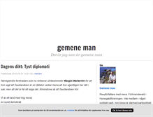 Tablet Screenshot of gemeneman.blogg.se