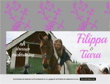 Tablet Screenshot of filippahoglunds.blogg.se