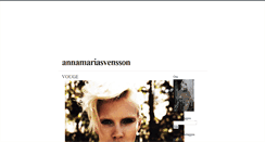 Desktop Screenshot of annamariasvensson.blogg.se