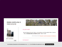 Tablet Screenshot of emmakarolinas.blogg.se