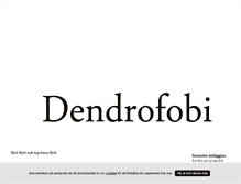 Tablet Screenshot of dendrofobi.blogg.se