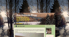 Desktop Screenshot of danjonsson.blogg.se