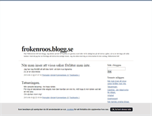 Tablet Screenshot of frokenroos.blogg.se