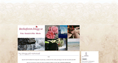 Desktop Screenshot of beckafoton.blogg.se