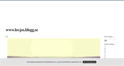 Desktop Screenshot of lovjos.blogg.se
