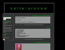 Tablet Screenshot of callelarsson.blogg.se