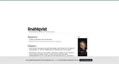 Desktop Screenshot of linahlqvist.blogg.se