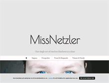 Tablet Screenshot of missnetzler.blogg.se