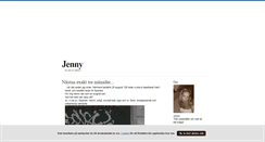 Desktop Screenshot of jennyis.blogg.se