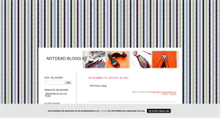 Desktop Screenshot of notdead.blogg.se
