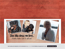 Tablet Screenshot of elinbogalice.blogg.se