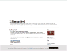 Tablet Screenshot of lillamanfred.blogg.se