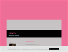 Tablet Screenshot of pimms.blogg.se