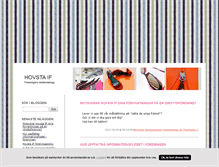 Tablet Screenshot of hovstaif.blogg.se