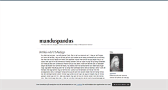 Desktop Screenshot of manduspandus.blogg.se