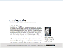Tablet Screenshot of manduspandus.blogg.se