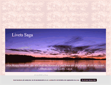 Tablet Screenshot of livetssaga.blogg.se