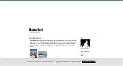 Desktop Screenshot of flameboi.blogg.se