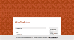 Desktop Screenshot of minamadelene.blogg.se
