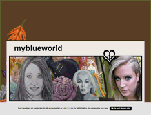 Tablet Screenshot of myblueworld.blogg.se