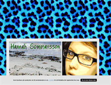 Tablet Screenshot of hannahsommansson.blogg.se
