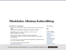 Tablet Screenshot of hakkultur.blogg.se