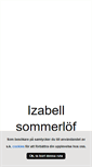 Mobile Screenshot of izabellsommerlof.blogg.se