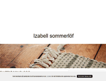 Tablet Screenshot of izabellsommerlof.blogg.se
