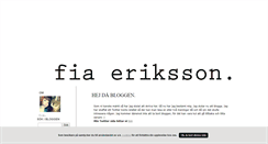 Desktop Screenshot of johannakallasfia.blogg.se
